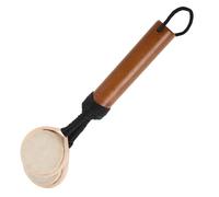 PAMINGONO Double Drum Hammer Handheld Percussion Shaker Ethnic Wooden Instrument for World Music Party Family Gatherings Rhythm Maracas