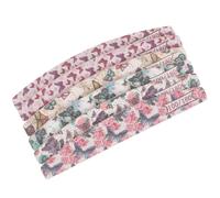 PAMINGONO Double Sided Butterfly Nail Files Wooden 100 180 Grit 6 Pcs Nail Manicure Tools Remove Rough Edges and Chips for Travel and Outdoor Use