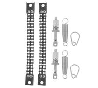 PAMINGONO Drum Foot Pedal Replacement Parts Kit with Double Chain Drive Spring Tensioner Screws and Bass Drum Claw Hooks Percussion Hardware and Performance