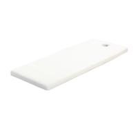 PAMINGONO Elastic Bed Cover with Hole for Spa and Cosmetic Bed, White Polyester Material with Rounded Corners, Full Protection and Not Easy to Shrink Or Deform, Suitable for Sauna Spa Use