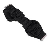 PAMINGONO Elastic Watch Band with Elegant Bowknot Design for Women Compatible with Popular Smartwatches Comfortable Skin-friendly Polyester Strap for Work Party Leisure Use