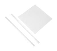 PAMINGONO Electrostatic Experiment Kit with Glass Rod and Cloth for Junior High School DIY Physics Science Teaching Aid Friction Electricity Science for Stem Projects and Classroom