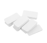 PAMINGONO Entomology Display Paper 50X25Mm Thickened Insect Specimen Cards with Rounded Corners - 100Pcs for Bug Collection, Observation, and Preservation