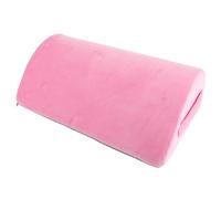 PAMINGONO Ergonomic Footrest Cushion with Leg Support to Reduce Burden for Office and Home Use, Creative Pink Sponge and Polyester Pillow Not Easily Deformed for Foot Under Desk