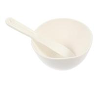 PAMINGONO Facial Mask Mixing Bowl and Spatula Set 500ml DIY Mask Tools Portable Plastic Beauty Salon Facial Bowl Household Skin Care Accessory for Spa and Home Use