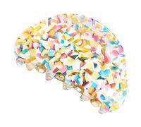PAMINGONO Fashion Women Clip Geometric Hair Accessory for Thick Hair Styling Tool for Bathroom Kitchen Dormitory More for Family Friends