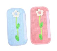 PAMINGONO Flower Decorated Refrigerator Handle Covers 2 Pieces Fridge Freezer Handle Covers Stain Resistant