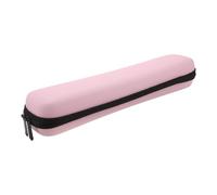 PAMINGONO Flute and Alto Recorder Case Bag with Eva Material, Pink Zipper Carrying Case with Handle, Shockproof and Waterproof Musical Instrument Storage for Classroom and Concert Use