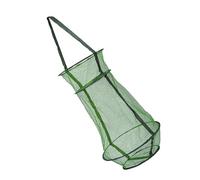 PAMINGONO Foldable Large Capacity Fishing Net Collapsible Mesh Basket with Open Top Design Portable Nylon Fish Trap Cage for Crayfish Shrimp Lobsters Bait Storage Space-saving