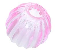 PAMINGONO Glass Lampshade Flower Shaped Art Glass Lamp Shade with 4.2cm Hole Softly Light for Pendant Lights for Home Living Room Decor