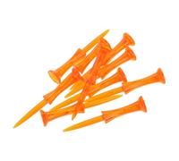 PAMINGONO Golf Tees and Integrated Tee Pin Design 10pcs Sturdy Wheel Shape 83mm Plastic with Precise Positioning for Practice Training and Outdoor Use
