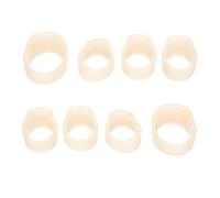 PAMINGONO Guzheng Practice Nail Covers 2 Sets Silicone Non-deformable Finger Protectors Suitable for Adults and Beginners
