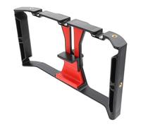 PAMINGONO Hand-held Phone Video Stabilizer Smartphone Rig with Cold Shoe Mount for Vlogging and Filmmaking Portable Phone Video Holder Compatible with Smartphones for Live Streaming