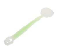 PAMINGONO Handheld Silicone Body Massager Hammer, Portable Acupoint Massage Scraper Stick for Neck, Back, and Legs, Light Green Stress Relief Tool for Wellness and Relaxation