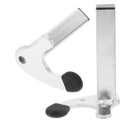 PAMINGONO Heavy Duty Galvanized Rear Wheel Motorcycle Support Stand U-shaped Lift Attachment for Workshop Garage Use, Rear Tire Balancer and Roller Stand Compatible with Motorcycle Wheel