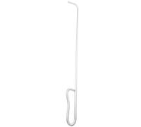 PAMINGONO Heavy Duty Manhole Cover Lifting Hook 50Cm Steel Manhole Lifter Tool with 8Mm Rod for Roll Up Door and Removal