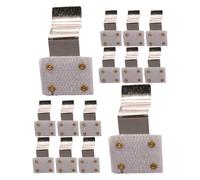 PAMINGONO Heavy Duty Metal Tablecloth Clips Easy to Install 20pcs Sturdy Iron Table Cloth Clamps Silver Tablecloth Holders for Outdoor Dining and Parties