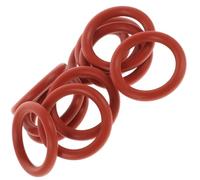 PAMINGONO Ice Cream Machine Not Easy to Deform Silicone Sealing 10pcs Replacement Gaskets Sturdy Silicone Material Suitable for Long-term Use for Ice Cream Maker Parts