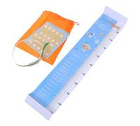 PAMINGONO Infantometer Height Ruler with Built Foot Measure Growth Chart Mat and Head Circumference Tape for Newborn to Years Multimeasurement Tool for Height and Head Tracking