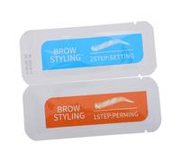 PAMINGONO Instant Eyebrow Lamination Kit Setting Agent #1 and #2 Professional Brow Lift and Shape Tool for Home Use Safe and Gentle Formula for Brow Types