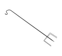 PAMINGONO Iron Shepherds Hook Garden Insert Rod Outdoor Plant Pot Holder for Lanterns Bird Feeders Wind Chimes Wedding Aisles Rust-Resistant Stake with Stable Ground Support