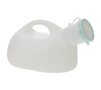PAMINGONO Large Capacity Men Urinal Plastic Pee Pot with Smooth Wide Mouth Design Portable Urine Container for Bedridden Elderly Disabled Home Use