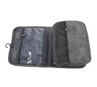 PAMINGONO Large Capacity Travel Toiletry Bag with Wet and Dry Separation, Lightweight Oxford Cloth Cosmetic Organizer for Travel, Portable Wash Bag with TPU Material and Fashionable Design