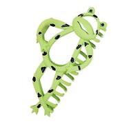 PAMINGONO Large Frog Claw Clip for Women Secure Hold Hair Accessory Cartoon Design for Thick and Thin Hair Fun Styling Tool for Updos and Casual Looks