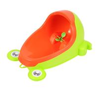 PAMINGONO Lightweight Plastic Toddler Urinal for Boys, Cartoon Frog Shape, Can Stand on The Ground, for Potty Training at Home Or Nursery
