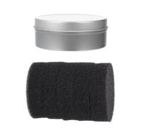 PAMINGONO Makeup Brush Cleaner Box with 1 Single-layer Sponge and 5 Replacement Sponge Cores for Cosmetic Brush Cleaning Suitable for Professional and Home Use