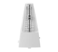 PAMINGONO Mechanical Metronome for Piano Guitar Drums High Accuracy White Mechanical Metronome for Music Practice and Exam Professional Instrument for Musicians