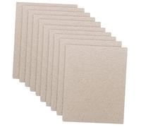 PAMINGONO Microwave High Temperature Insulation Mica Sheets 10pcs Waveguide Covers Heat Resisting Resin Material Replacement Parts for Home Microwave Ovens
