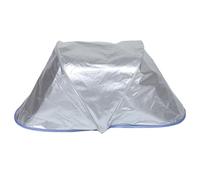 PAMINGONO Motorcycle Seat Cover Protector and Waterproof Made of Sturdy Oxford Cloth for Portable Silver Rainproof Scooter Seat Cushion Pad Outdoor Use