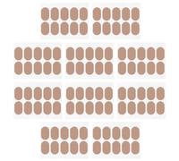 PAMINGONO Multi-Purpose Breathable Sweat-Absorbent Oval Heel Patches 10Pcs, Anti-Wear Invisible Foot Protectors for High Heels and Shoe Comfort