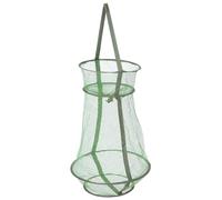 PAMINGONO Nylon Fishing Basket with Thickened Coating Mesh Reusable Fish Netting for Catching and Holding Multiple Fish Quick-drying Drawstring Design for Ponds and Outdoor Use