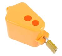 PAMINGONO Outdoor Water Faucet Lock Cover Anti-Theft Tap Protector with Safety Lock Yellow for Garden and Outdoor Use