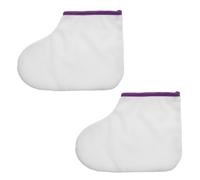 PAMINGONO Paraffin Wax Warmer Foot Covers 1 Pair Polyester Foot Treatment Wrapping Cover and Professional Wax Therapy Use