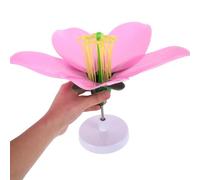 PAMINGONO Peach Flower Biology Model for Teaching, Artificial Peach Blossom Experimental Specimen, Enlarged Floral Structure Model for School Science Education