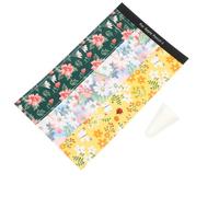 PAMINGONO Pen Sticker Decals for Pencil Gen Stylish Handwriting Stylus Pen with Delicate Floral Patterns Easy to Stick and Remove and Design for Accessories