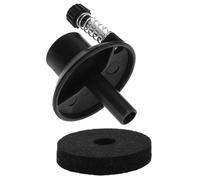 PAMINGONO Plastic Cymbal Stand Support with Noise-reducing Felt Pads for Drum Kit Accessories Lightweight and Portable Cymbal Mount for Floor Protection and Quiet Playing Sessions