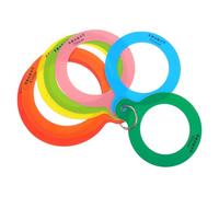 PAMINGONO Plastic Fruit Measuring Ring Gauge Caliper 7-hole Diameter Measuring Tool for Pome Fruit Size Grading and Fruit Sorting in Orchard and Kitchen Use