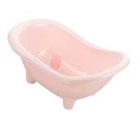 PAMINGONO Plastic Use Small Animals Bathtub Lightweight for Tub Hamster Bath and Lasting Bathing Pet Suitable for Hamster Cage Time
