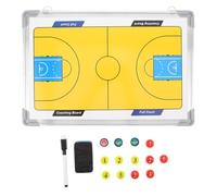 PAMINGONO Portable Aluminum Alloy Basketball Coaching Board for Training and Strategy Hanging Design for Stable Display Use Erasable Surface for Coaches and Team Collaboration