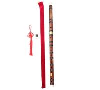 PAMINGONO Portable Bamboo Flute for Beginners Sturdy Retro Design Student-friendly Chinese Wind Instrument Suitable for Boys and Learning and Outdoor Use
