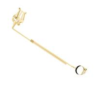 PAMINGONO Portable Flute Lyre Flip Folder Music Holder Iron Clip for Marching Band Stable Sheet Music Stand Suitable for Flutes and Various Instruments Design for Beginners and Professionals