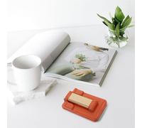 PAMINGONO Portable Folding Laptop Holder Computer Rack for Household Use Multi-functional Mobile Phone and Tablet Stand with Lifting Feature for Office School Home Orange