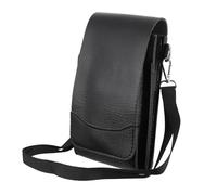 PAMINGONO Portable Hairdressing Tool Storage Bag with PU Material Compact Scissor Holder and Hair Styling Tools Pouch Minimalist Design for Professional Barbers and Hairstylists