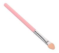 PAMINGONO Portable Handle Eyeshadow Brush for Women and Ultra-soft Latex Makeup Tool with Safe Non-irritating Plastic Handle for Blending and Professional Beginner Use