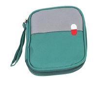 PAMINGONO Portable Mini Bag with Zipper Closure Lightweight Household Kit for Travel Hiking Outdoor Activities Compact Emergency Pouch for Wound Dressing and Adhesive Plasters Storage