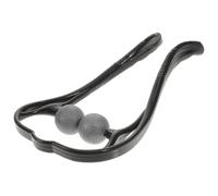 PAMINGONO Portable Neck Massage Tool with Lightweight Ergonomic Handle for Back and Neck Relief, Cervical Care Massager Suitable for Home on The Road Use Random Color